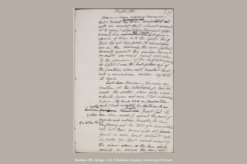 Mary Shelley, Frankenstein - Design Inspiration - 